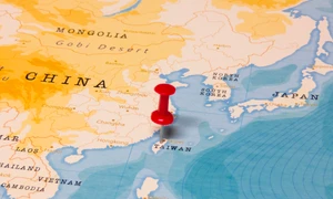 Hartă Taiwan China FOTO Shutterstock