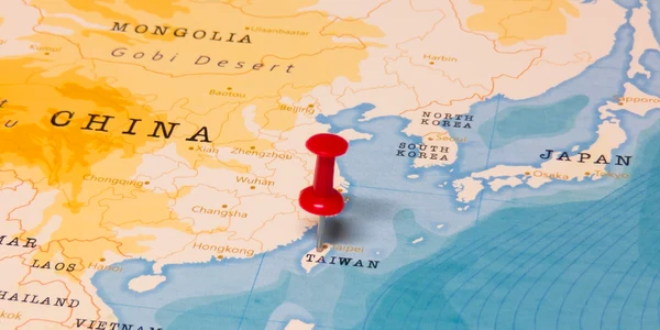 Hartă Taiwan China FOTO Shutterstock