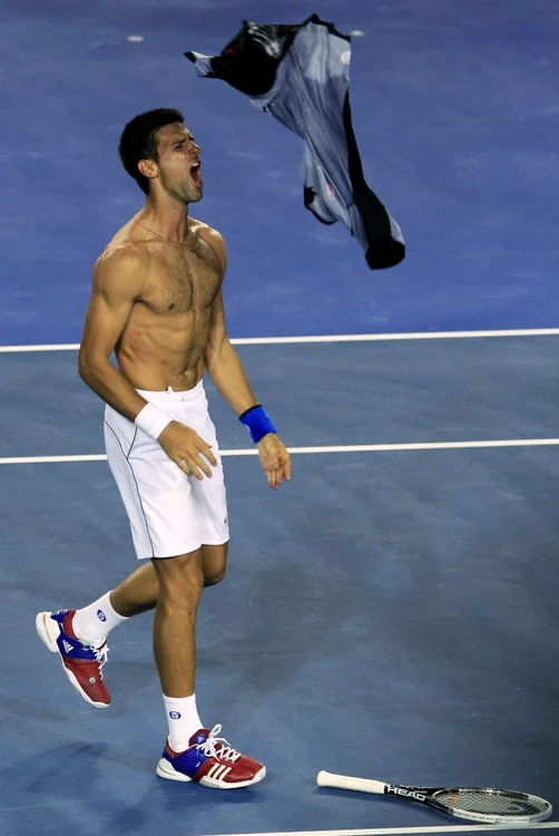 Djokovic l-a învins pe Nadal în finala Australian Open (Foto: Reuters)