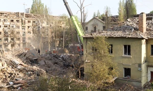 Război în Ucraina - atac în Kiev FOTO Profimedia 
