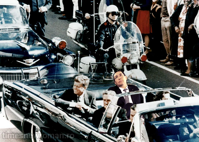 Victor Ponta în maşina lui John F. Kennedy, în ziua asasinatului - 1963