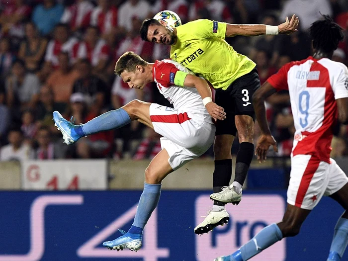 
    CFR Cluj a fost învinsă de două ori de Slavia Praga  