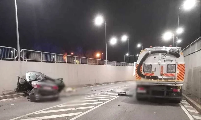 Accident mortal în Pasajul Michelangelo din Timișoara FOTO: News.ro