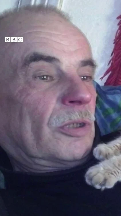 Paznicul Leonid Oleksiyovych Plyats. Sursa: captură Instagram