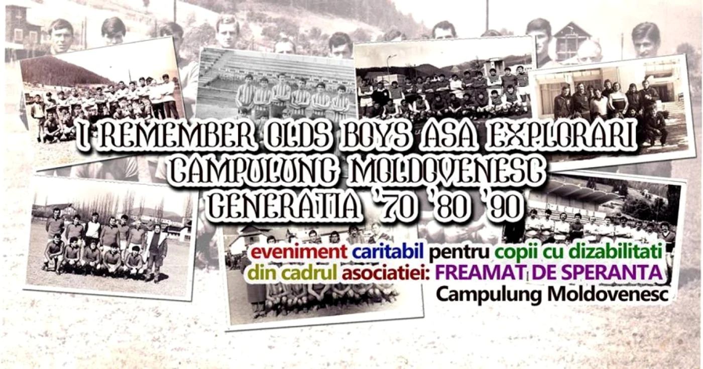 Meci de fotbal caritabil organizat pentru sprijinirea Asociaţiei „Freamăt de speranţă”