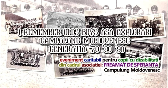 Meci de fotbal caritabil organizat pentru sprijinirea Asociaţiei „Freamăt de speranţă”