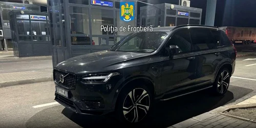 Mașini de lux furate   indisponibilizate de polițiști Foto   Poliția de Frontieră jpg