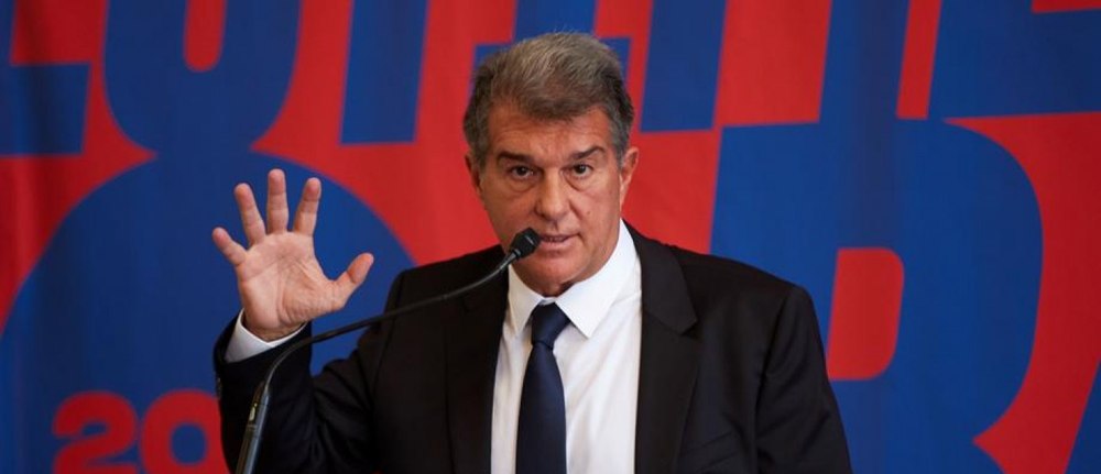 Laporta a făcut un gest obscen, după ce a aflat că Dani Olmo și Pau Victor au fost înregistrați la Ligă