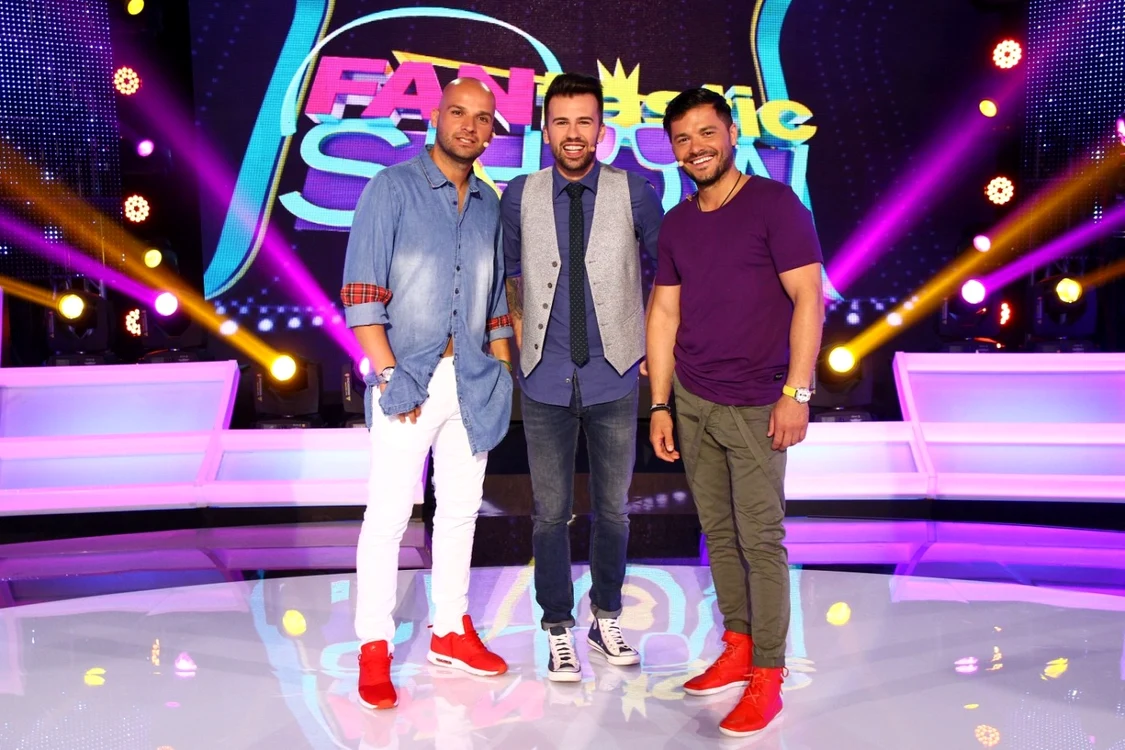 Florin Ristei prezintă „FANtastic Show“, în timp ce Andrei Ştefănescu şi Liviu Vârciu se duelează FOTO Antena 1