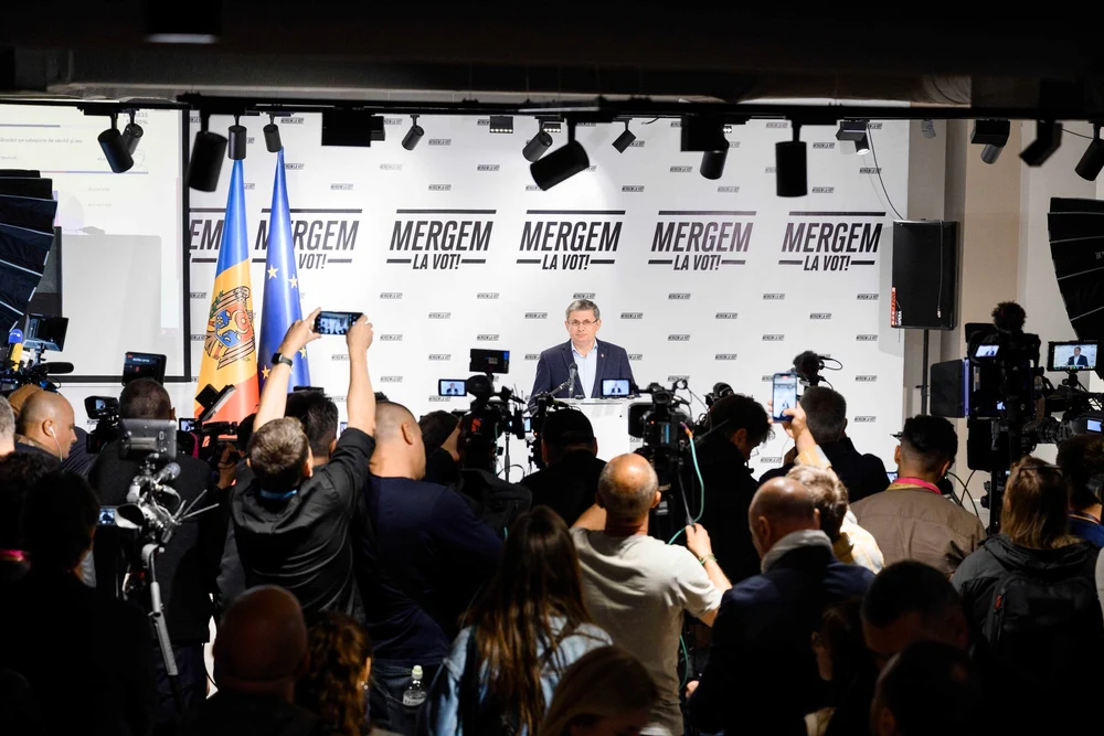 Igor Grosu îndeamnă la vigilență și responsabilitate, după închiderea urnelor: „Tentativele Rusiei de a deturna procesul electoral au fost imense”