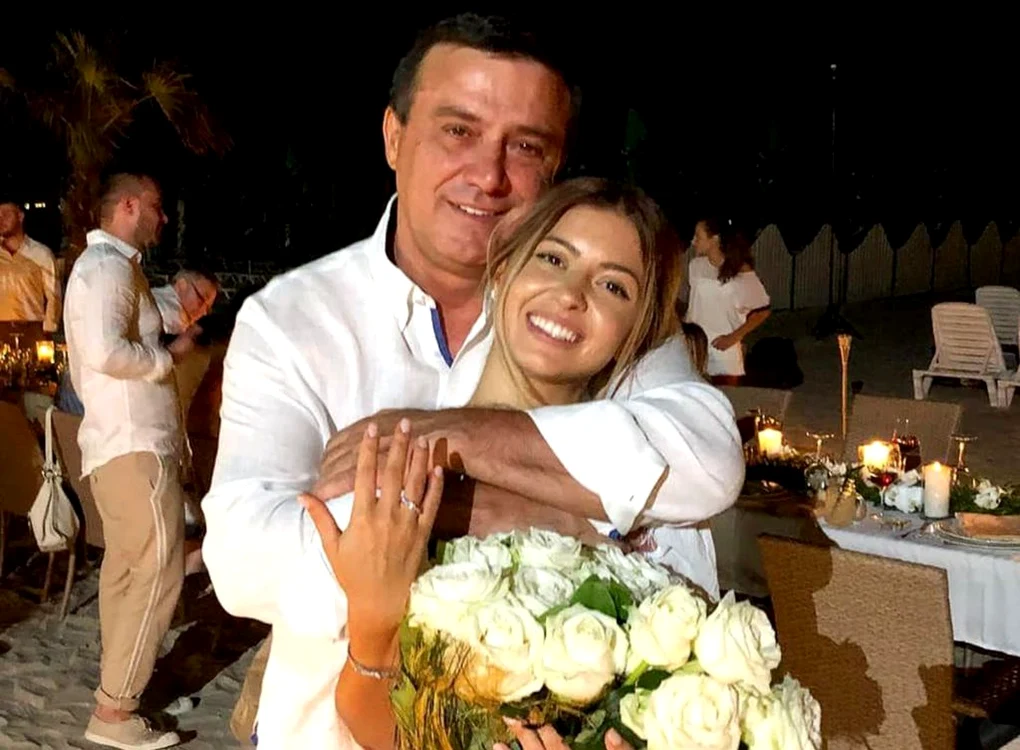 Niculae Bădălău și Sabina, fiica sa