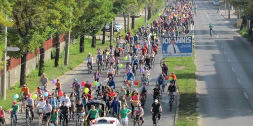 Pedalarea de toamnă la Timişoara 2014 FOTO Ştefan Both