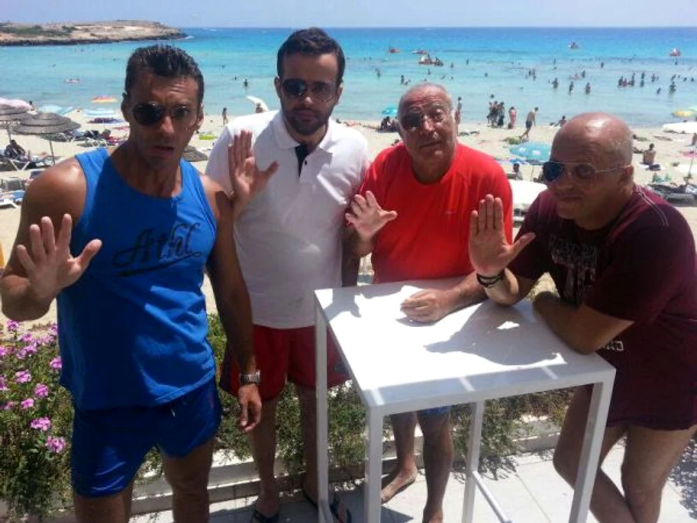 Mircea Badea, Mihai Gadea, Dan Voiculescu si Adrian Ursu
