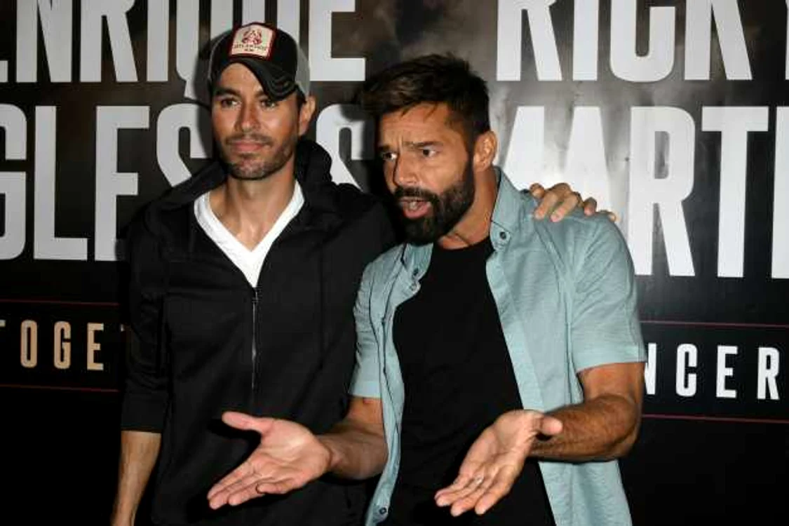 Enrique Iglesias şi Ricky Martin vor susţine primul turneu împreună FOTO Guliver/Getty Images