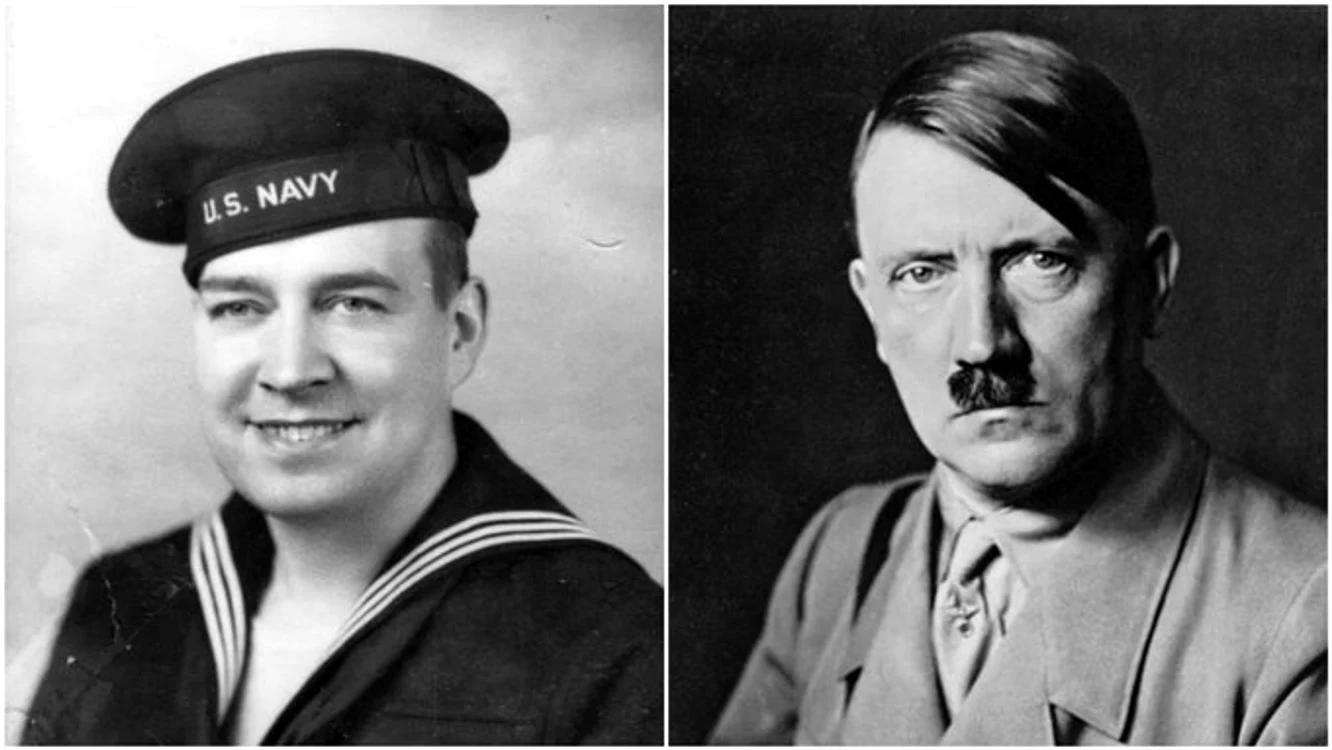 William Patrick Hitler și unchiul său dictator, Adolf Hitler FOTO: Twitter