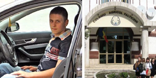 Iustin este un elev-problemă, cu note mediocre la Colegiul Agricol Fălticeni