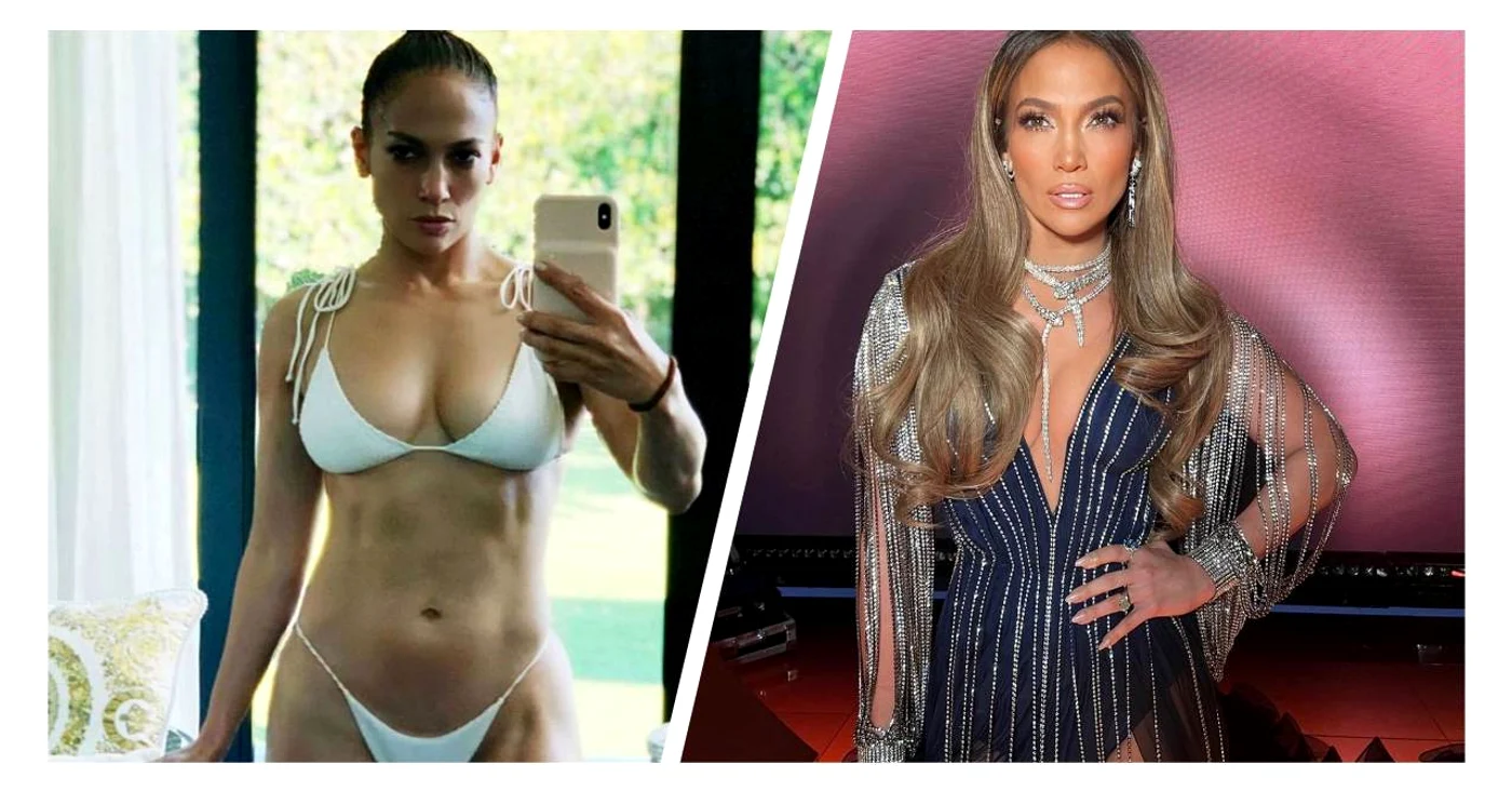 Jennifer Lopez este într-o formă de zile mari (Foto: colaj Instagram)