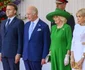 Regele Charles, Emmanuel Macron, Brigitte Macron și Regina Camilla 