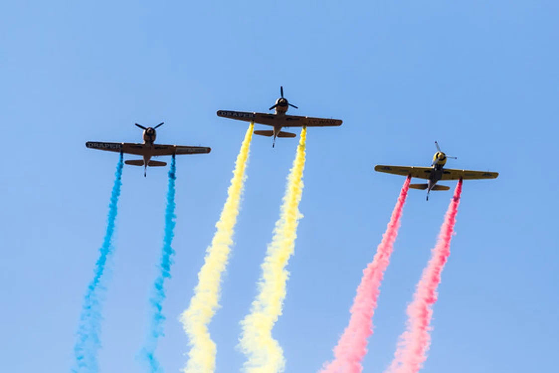 
    Ziua Aviației este sărbătorită în fiecare an la 20 iulie prin ceremonii militare, religioase și spectacole aviatice Sursa Foto: Inquam Photos, Mircea Manole  