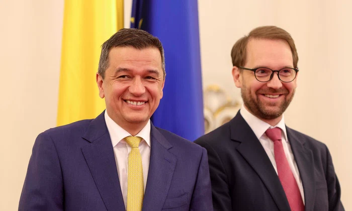 Sorin Grindeanu Dominic Fritz guvern Bolojan Foto Inquam Photos Octav Ganea jpg