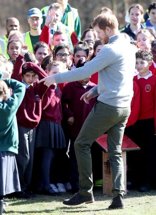 Prince Harry Visits The QCC Project In Epping Forest jpeg