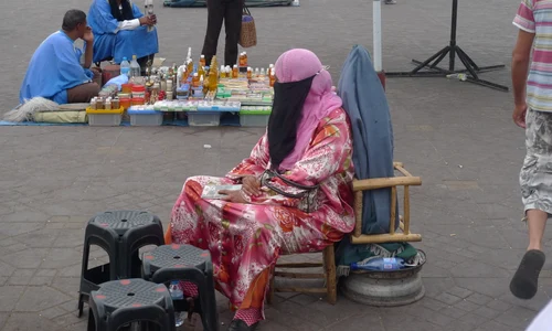 Pe străduţele întortocheate din Marrakech jpeg
