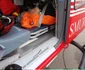Pacient SMURD după ce a căzut de pe o scară în Bălceşti - Vâlcea Foto Adevărul