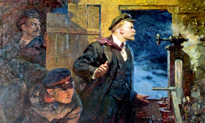 Povestea trenului plumbuit care l a adus pe Lenin din exil în fruntea Marii Revoluţii Socialiste jpeg
