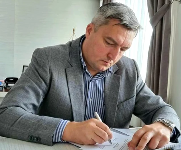 Prefectul Lucian Bogdănel FOTO arhiva personală