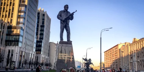 Statuie Kalasnikov FOTO AFP