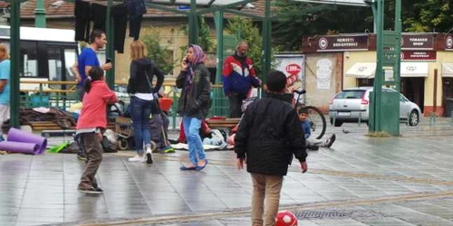 Copii imigranti Ungaria FOTO Daniel Dancea