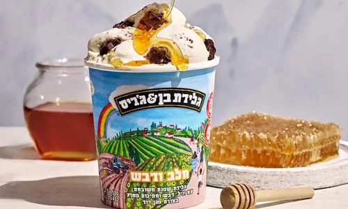 Inghetata cu aroma de lapte si miere  Sursa The Jewish Chronicle jpg