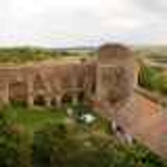 Cetatea de la Slimnic este unul dintre cele mai importante monumente istorice ale judeţului