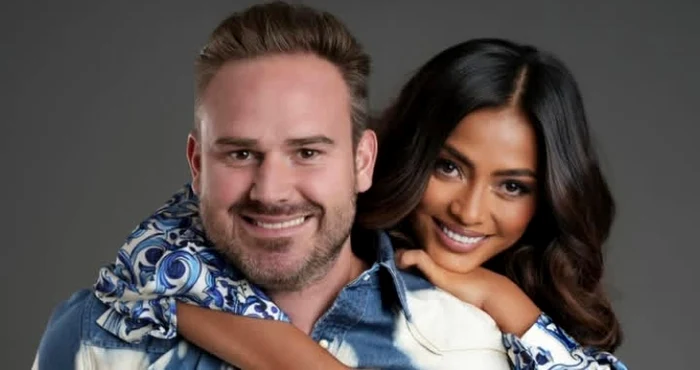 Bella Santiago și soțul ei, Nicu Grigore, concurenți la Power Couple foto: Antena 1