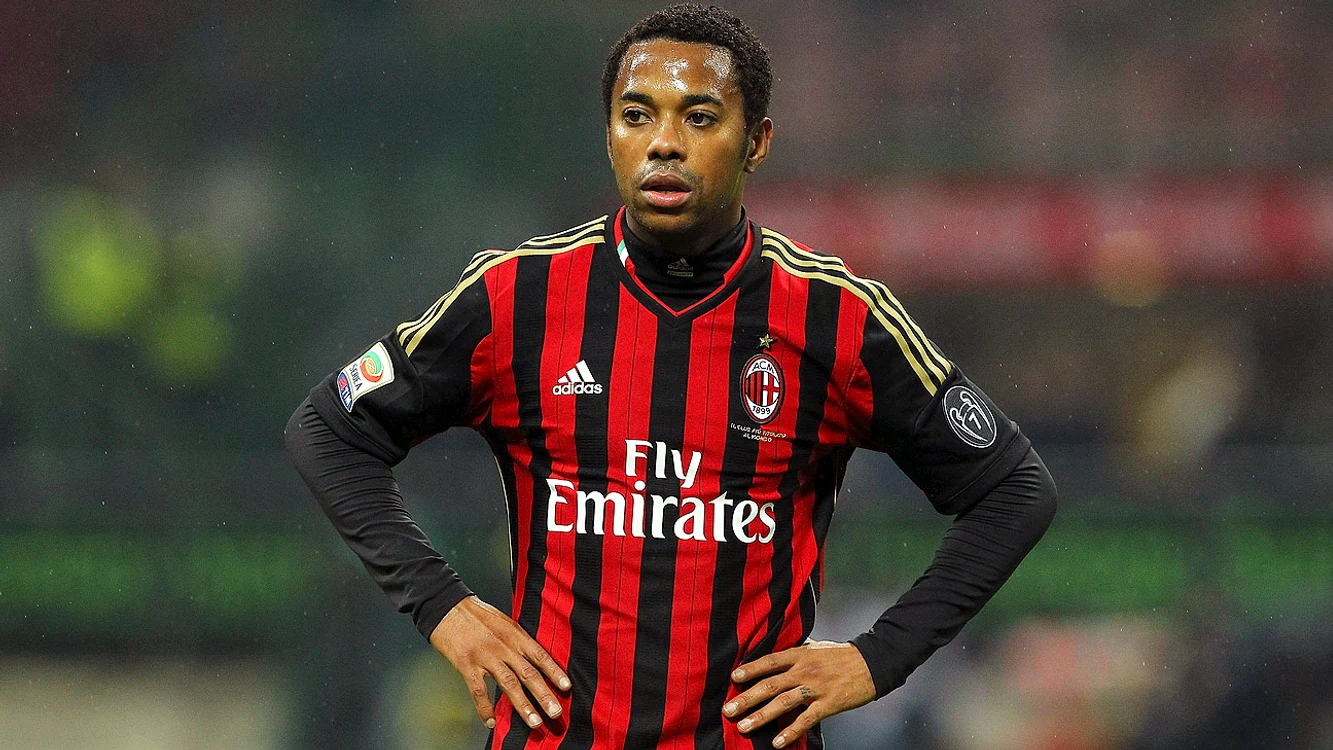 Robinho, pe când juca la AC Milan