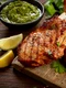 Cotlet de vitel cu sos verde  Sursa foto shutterstock 671734936 jpg