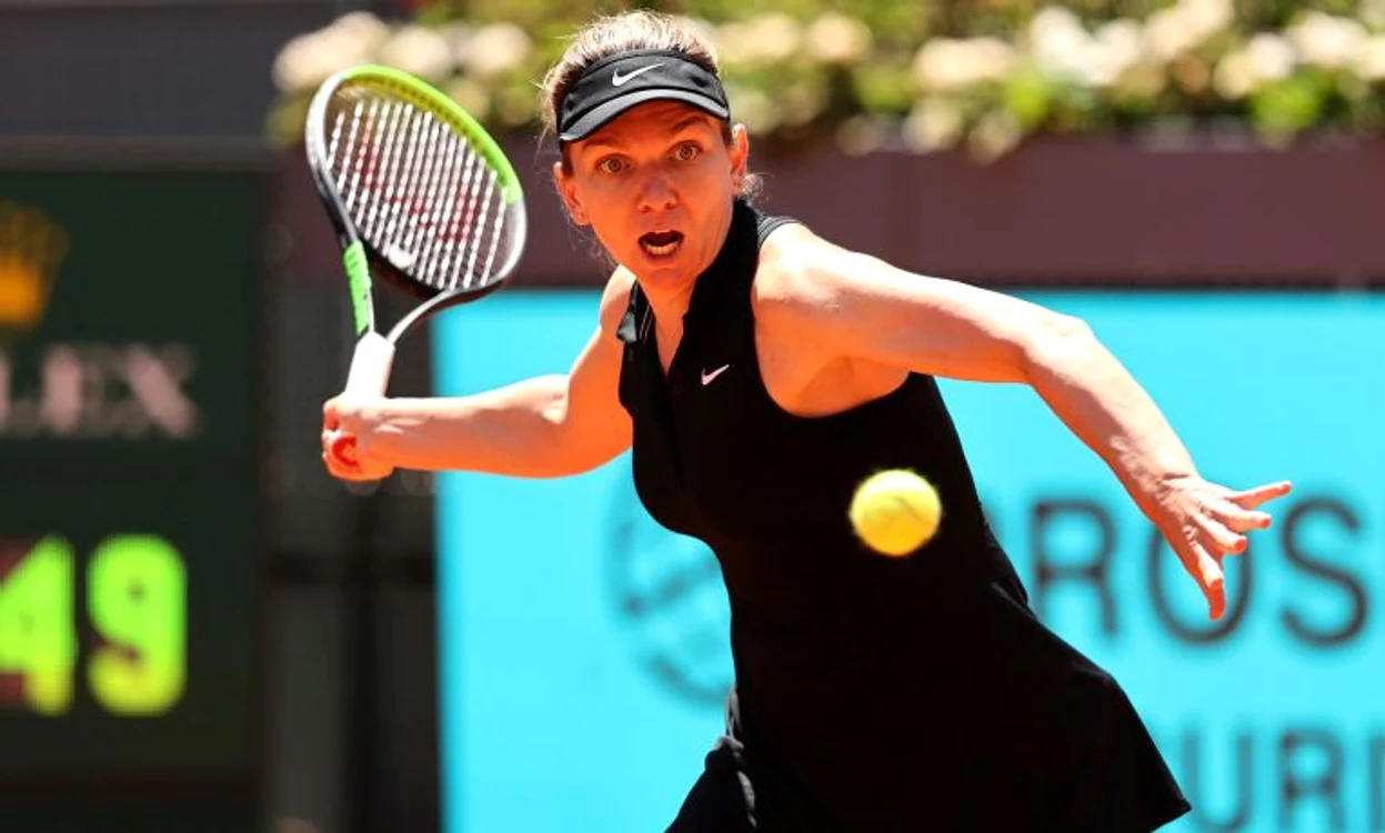 Simona Halep a părăsit turneul de la Madrid în optimiFoto: Guliver/ GettyImages