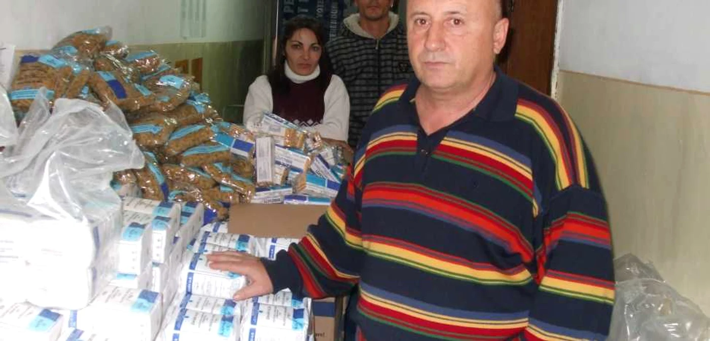 A început distribuirea alimentelor pentru persoanele sărace 