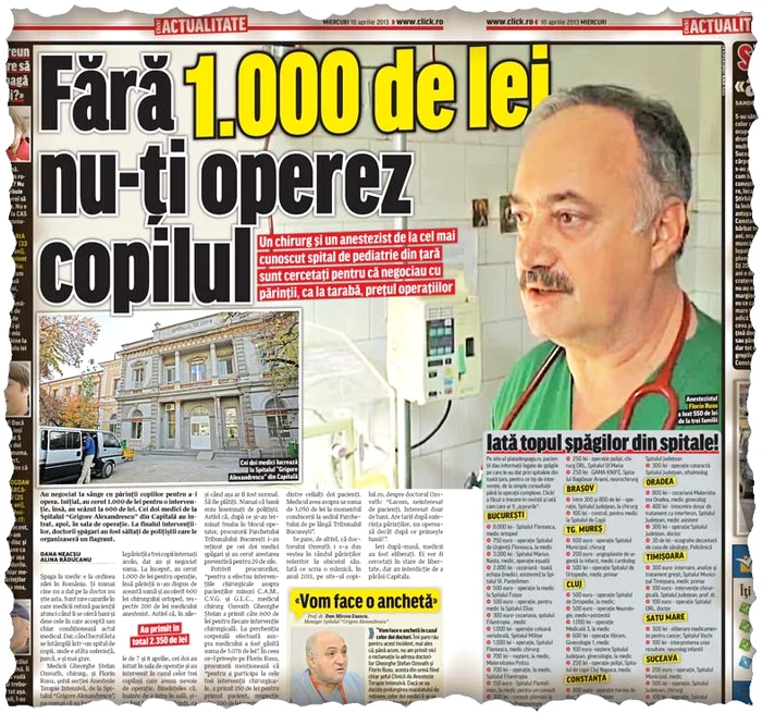 Click! v-a prezentat  pe larg detalii  despre subiect