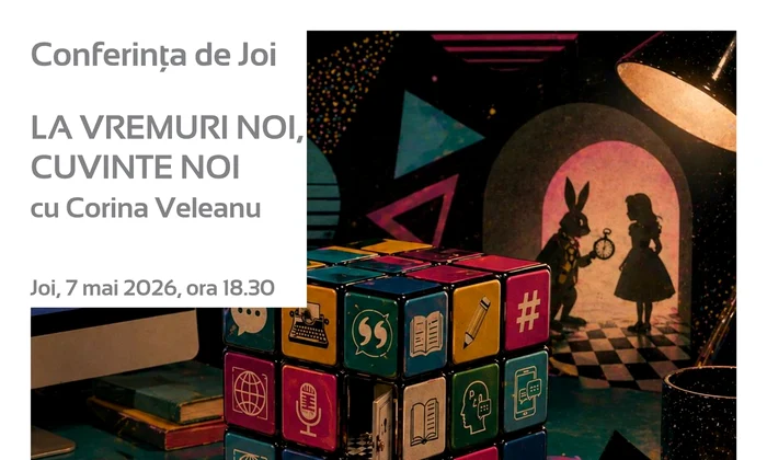 „La vremuri noi, cuvinte noi” - Conferința de Joi la Palatul Suțu