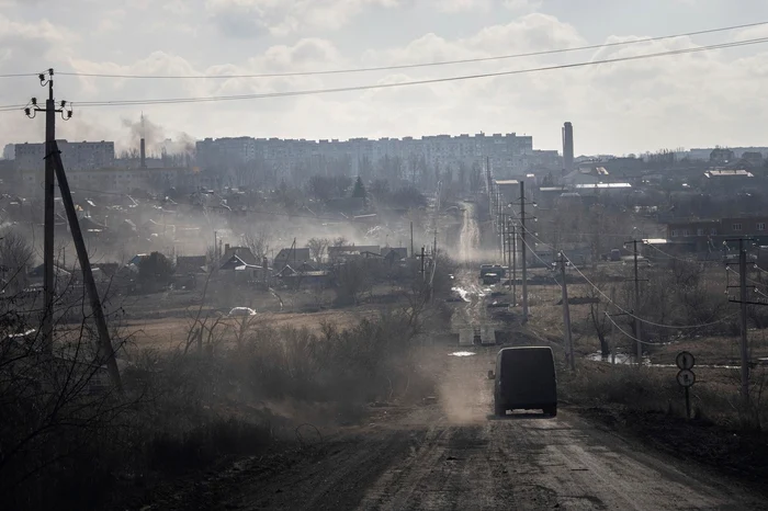 Civili evacuați din Bahmut FOTO Profimedia