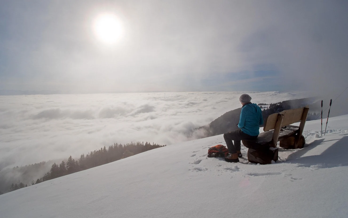 Pericolele ascunse ale drumețiilor pe munte iarna: „Considerați că nu există zonă sigură”