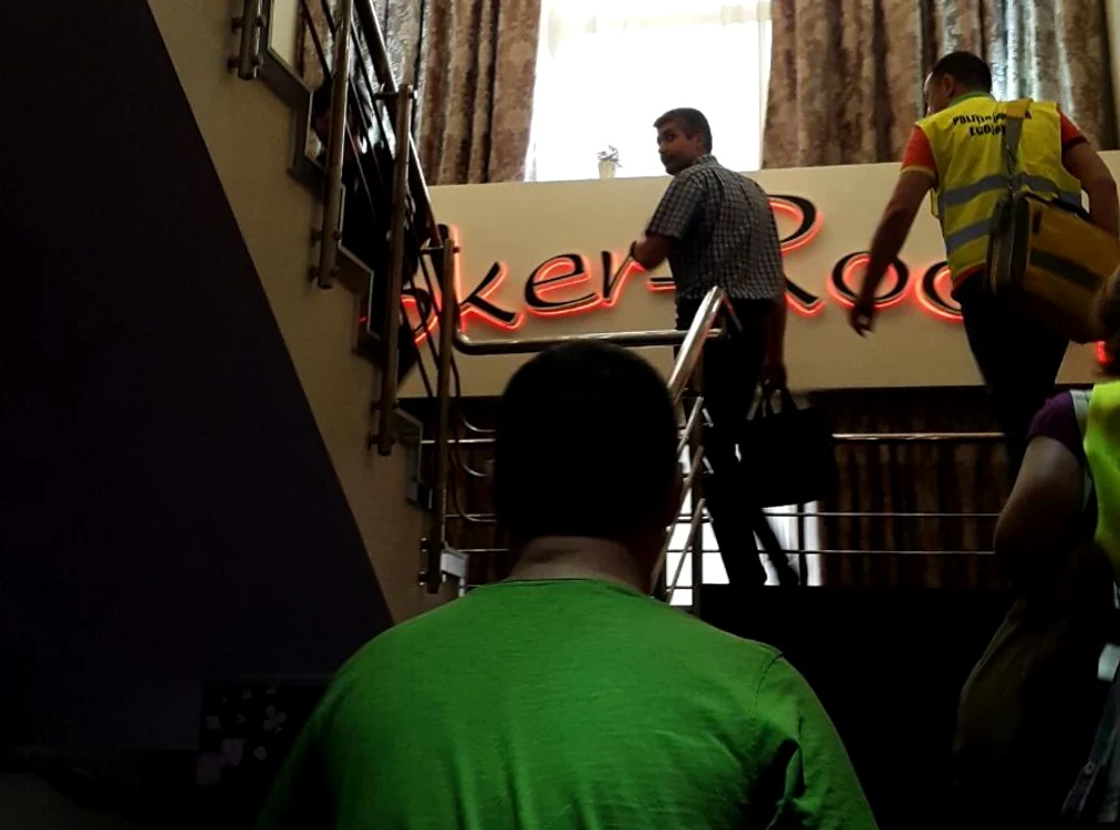 Perchezițiile au loc la firma ”Poker-Room”