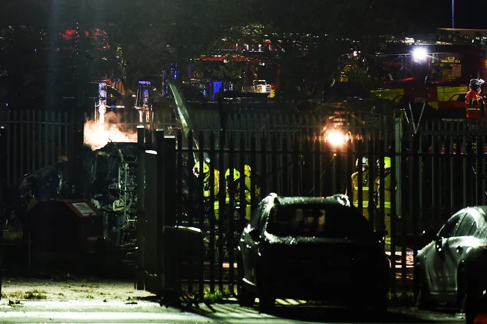 Elicopterul patroului Leicester City s-a prăbuşit în parcarea stadionului King Power