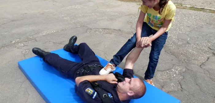 Adelina a fost încântată de reuşita ei
