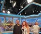 Cătălin Măruță si reporterul Click!, Dana Popa, in platoul Furnicuțelor de la Antena 1