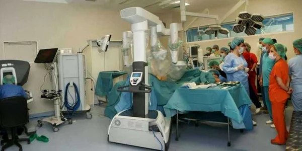 Robotul Leo în acţiune la Timişoara