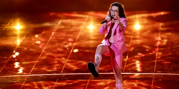 Theodor Andrei în semifinala 2 Eurovision Foto profimedia 