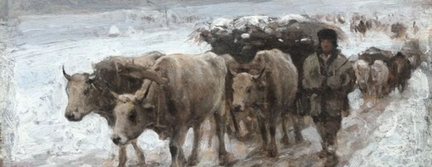 "Care cu provizii", de Nicolae Grigorescu