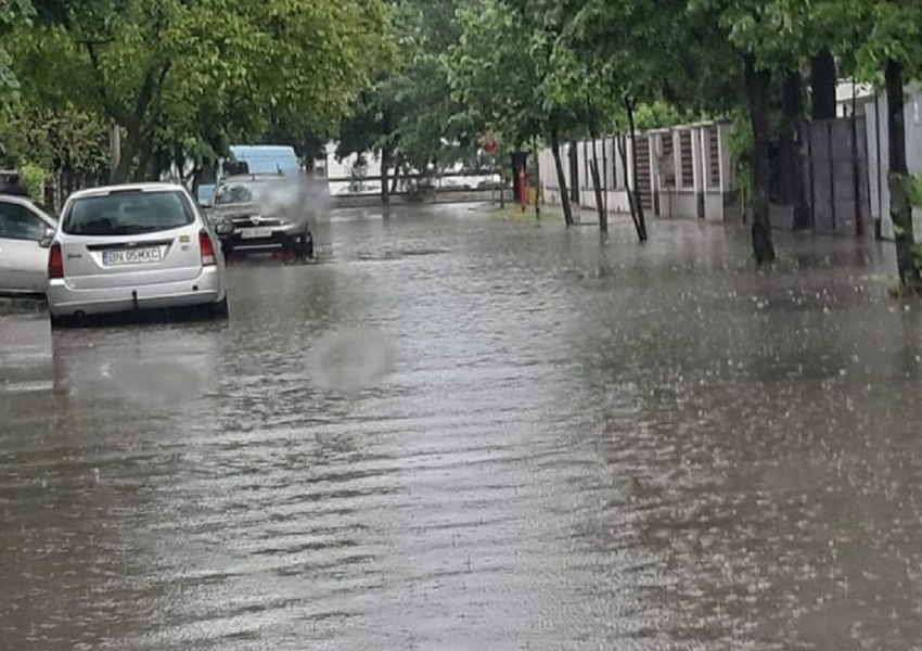 Probleme cauzate de ploile abundente, în localitățile de la poalele Munților Rodnei din Bistrița Năsăud